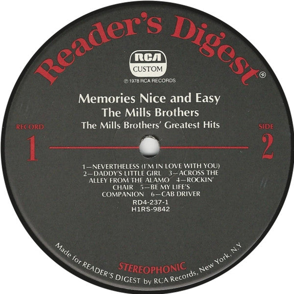 Memories Nice And Easy