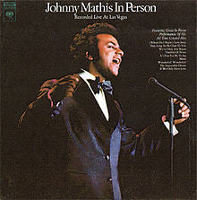 In Person - Johnny Mathis Recorded Live At Las Vegas