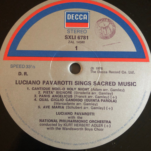 Luciano Pavarotti Sings Sacred Music