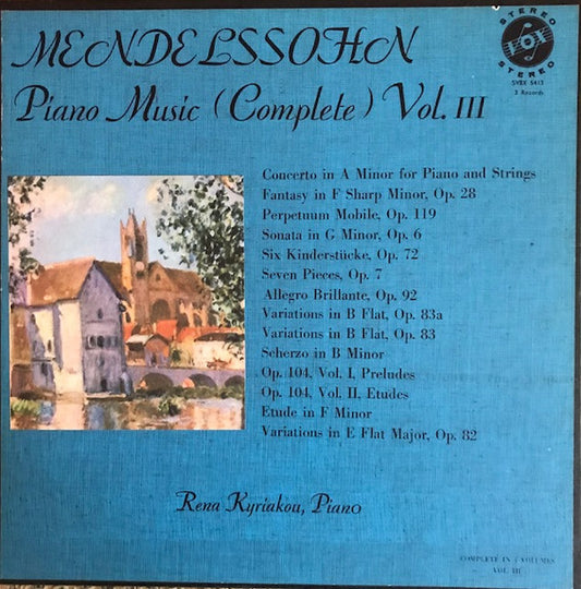 Piano Music (Complete) Vol. III