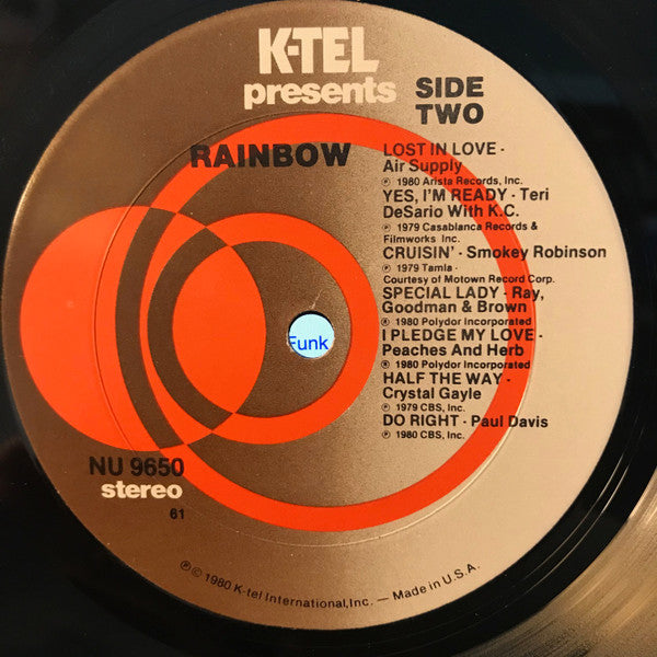 Rainbow: The Soft Sounds Of Today's Rock