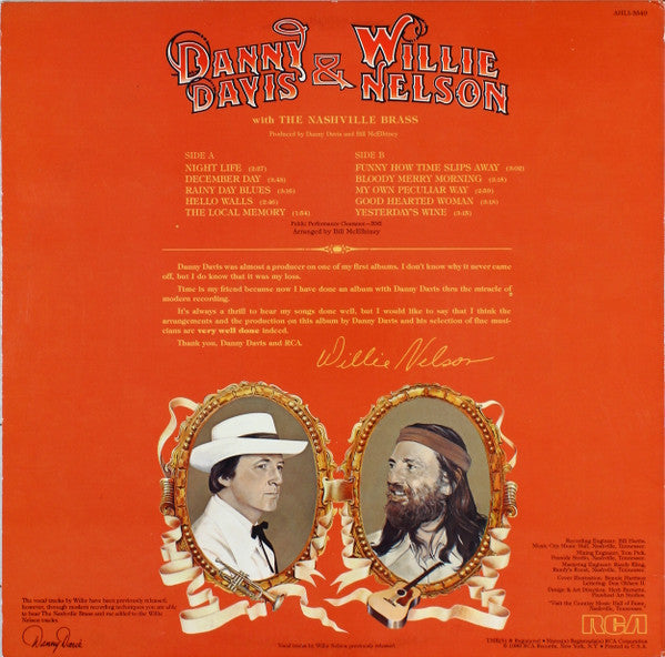 Danny Davis & Willie Nelson With The Nashville Brass