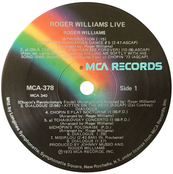 Roger Williams Live