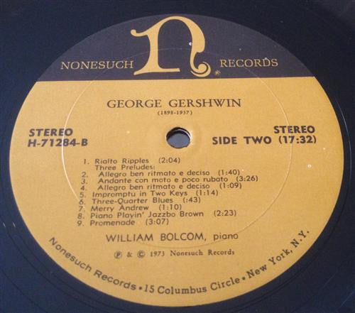 Piano Music By George Gershwin