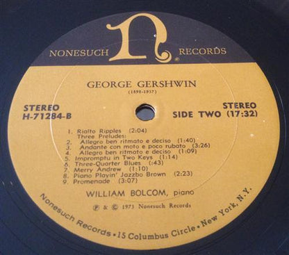 Piano Music By George Gershwin