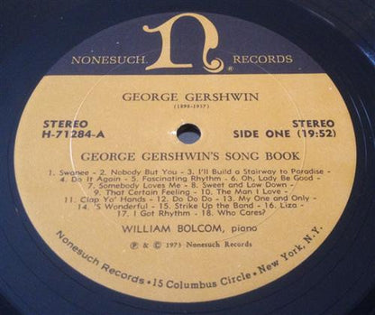 Piano Music By George Gershwin