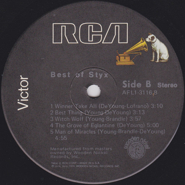 Best Of Styx