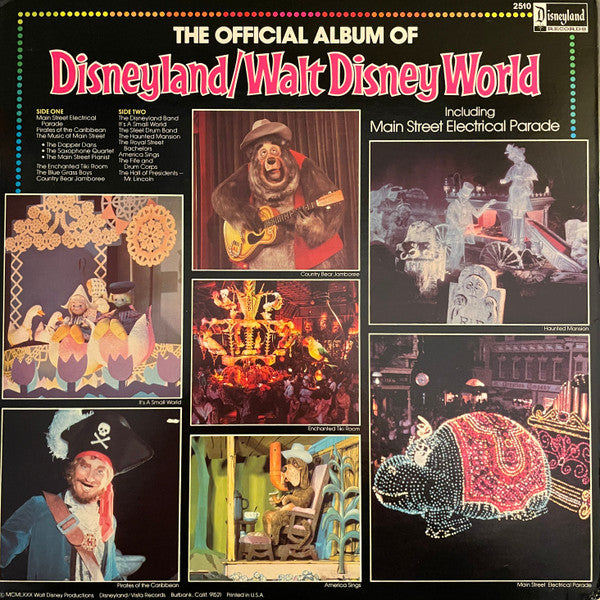 The Official Album Of Disneyland/Walt Disney World