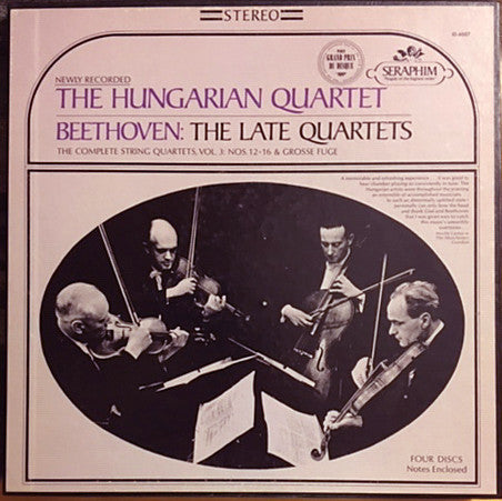 The Late Quartets; The Complete String Quartets, Vol. 3: Nos. 12-16 & Grosse Fuge