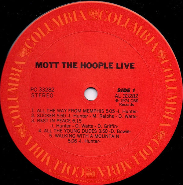 Mott The Hoople Live