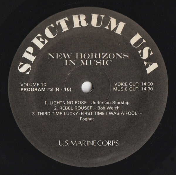 Spectrum USA: New Horizons In Music Vol. 10