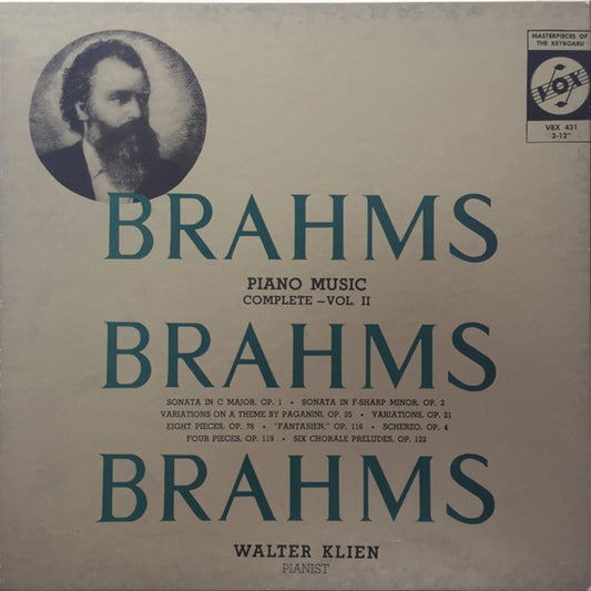 Brahms Piano Music - Complete - Vol. II