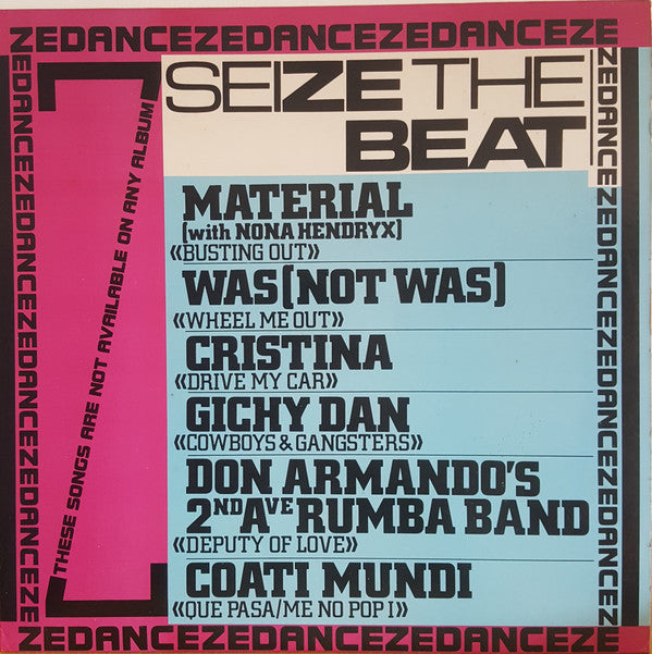 Seize The Beat (Dance Ze Dance)