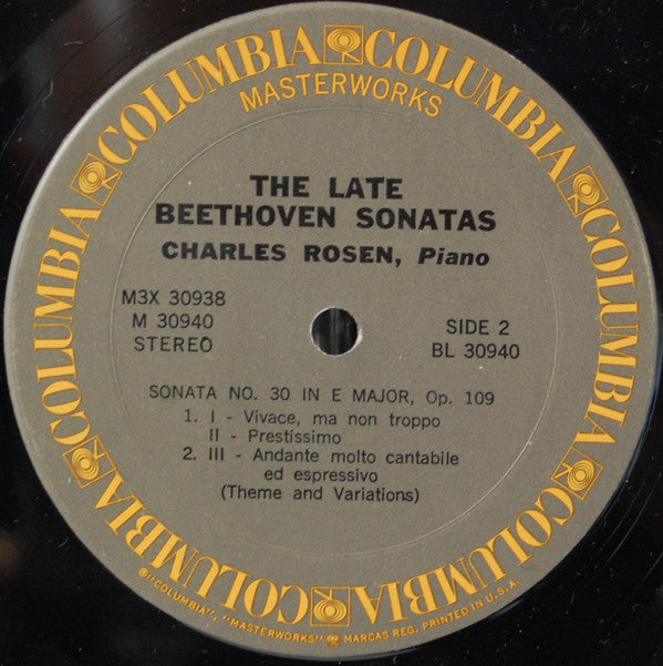 The Late Beethoven Sonatas