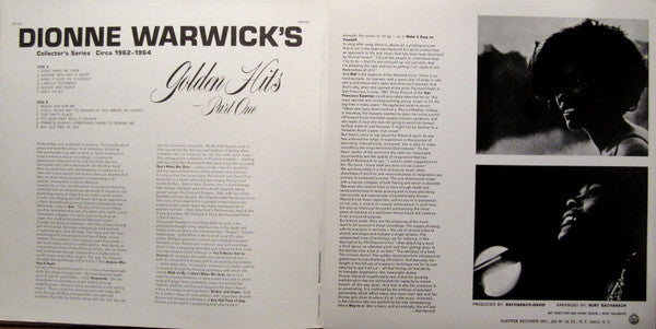 Dionne Warwick's Golden Hits - Part One