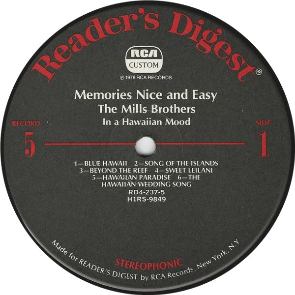 Memories Nice And Easy