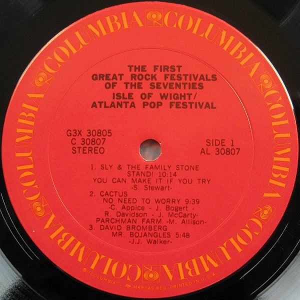 The First Great Rock Festivals Of The Seventies - Isle Of Wight / Atlanta Pop Festival