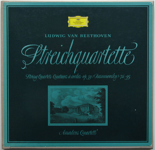 Streichquartette II - String Quartets = Quatuors A Cordes - Op. 59 (Rasumowsky) - 74 - 95