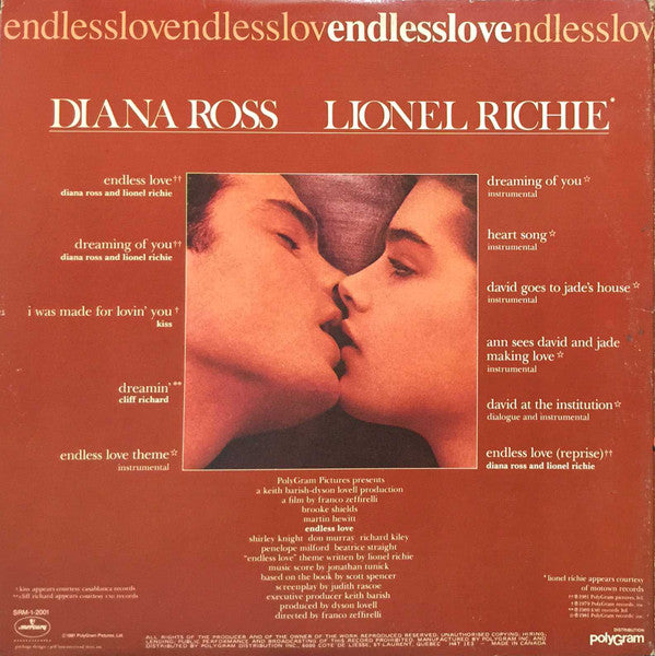 Endless Love Original Motion Picture Soundtrack