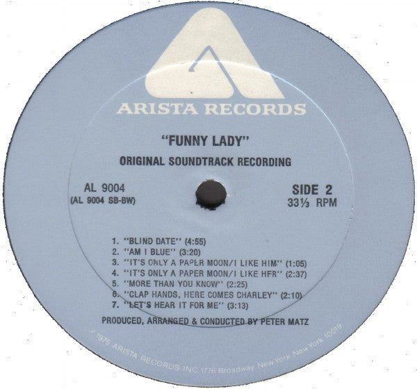 Funny Lady (Original Soundtrack Recording)