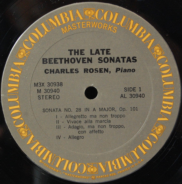 The Late Beethoven Sonatas