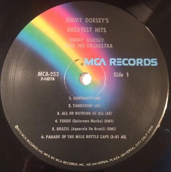 Jimmy Dorsey's Greatest Hits