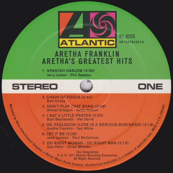 Aretha's Greatest Hits