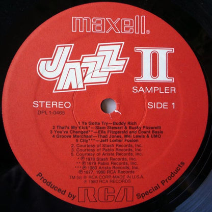 Maxell Jazz II Sampler