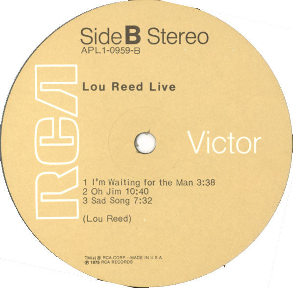 Lou Reed Live