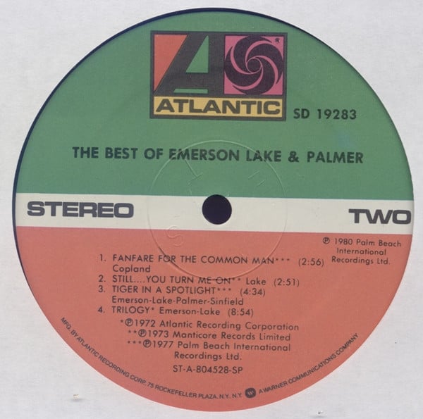 The Best Of Emerson Lake & Palmer