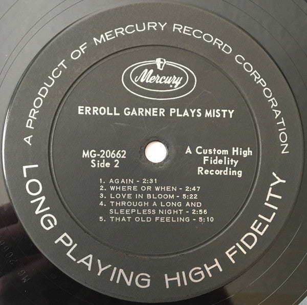 Erroll Garner Plays Misty