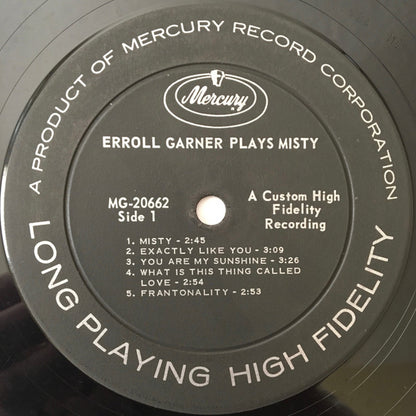 Erroll Garner Plays Misty