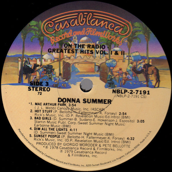 On The Radio - Greatest Hits Volumes I & II - Donna Summer